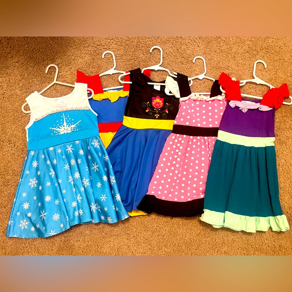 Lily and Londyn Disney inspired Dresses Size 4